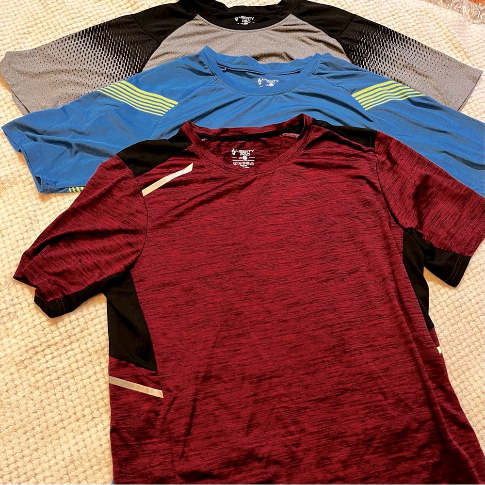 Bundle of 3 dry-fit shirts- Men’s Medium